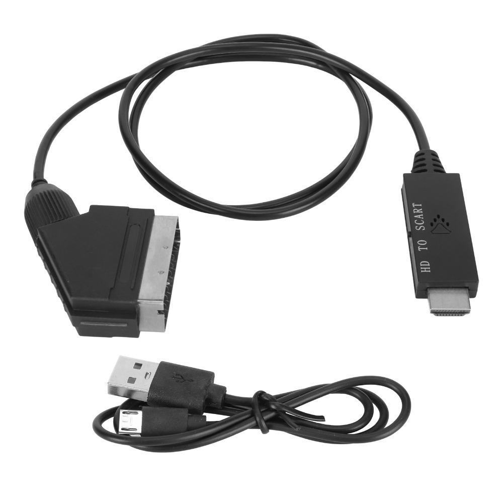 Scart To Hdmi - Кабель HDMI-SCART для подключения цифровых мультимедийных