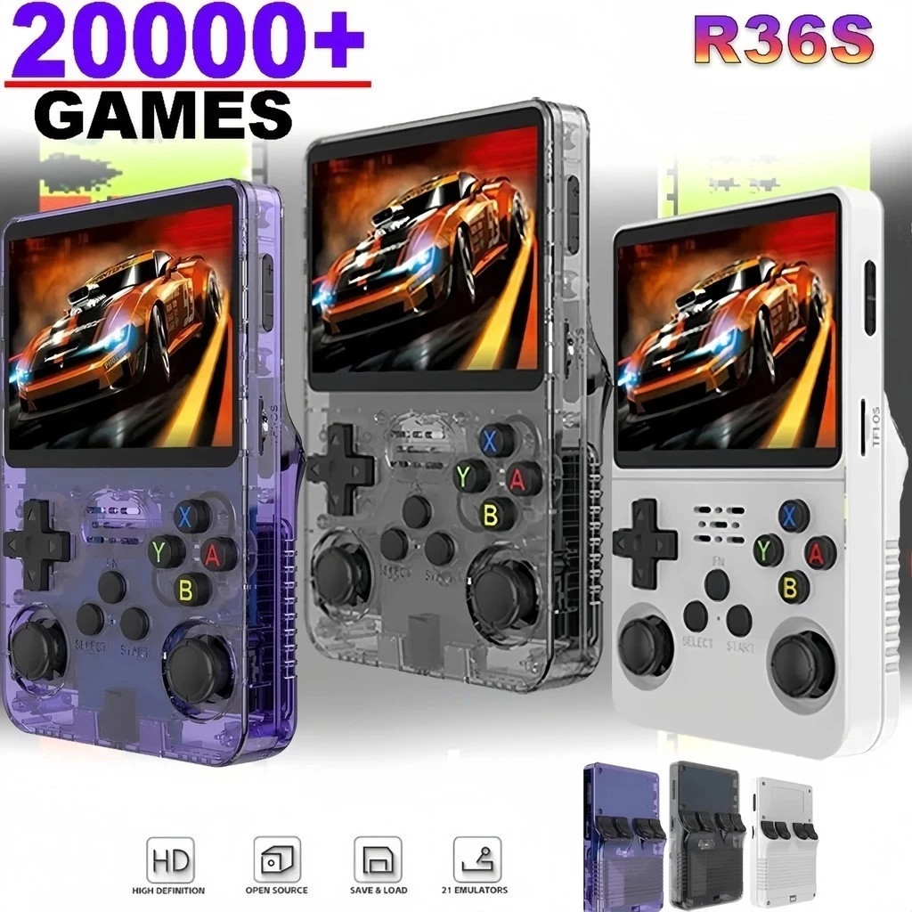 Retro Gaming Hdmi Stick - Mini R36S Ретро портативная игровая консоль