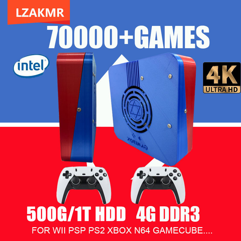 Retro Gaming Mister - Игровая консоль GD10 с двумя системами,