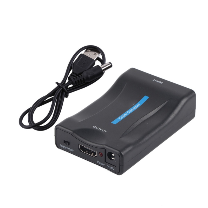 Scart To Hdmi - Конвертер Scart в HDMI, аудио-видео адаптер-скейлер