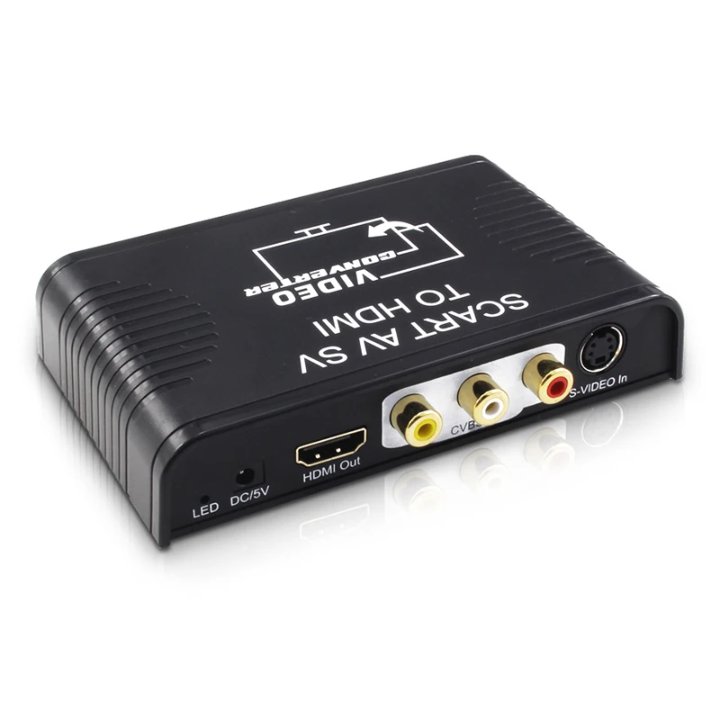 Scart To Hdmi - Преобразователь S-Video AV Scart на HDMI