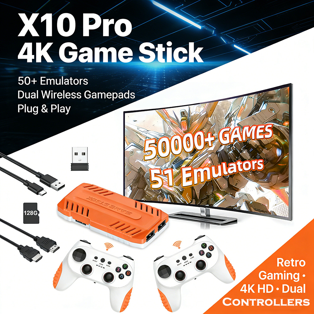 GamePulseX10 Pro 4K Game Stick – обзор и цена Retro Gaming Mister