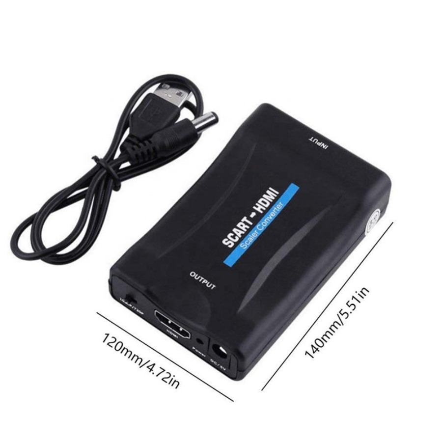 Высококлассный адаптер видео-а – обзор и цена Scart To Hdmi