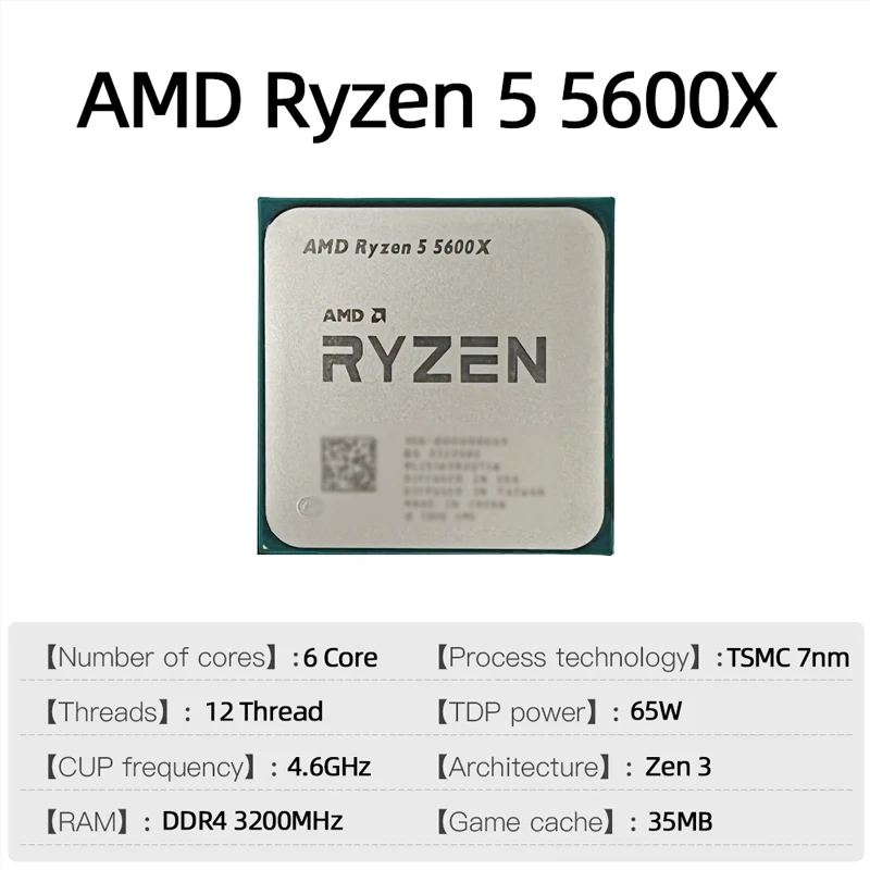 Процессор AMD Ryzen 5 5600X (A – обзор и цена Amd Cpu Ryzen 5