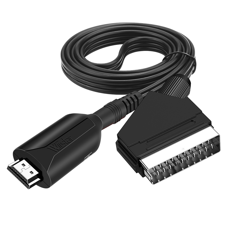 HDMI-совместимый конвертер каб – обзор и цена Scart To Hdmi