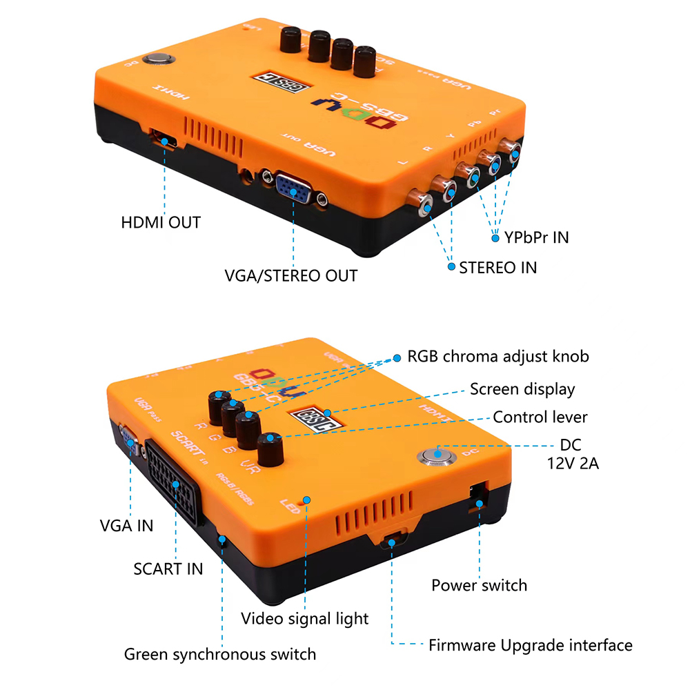 Детали/VGA/Scart на VGA/HDMI-с – обзор и цена Scart To Hdmi