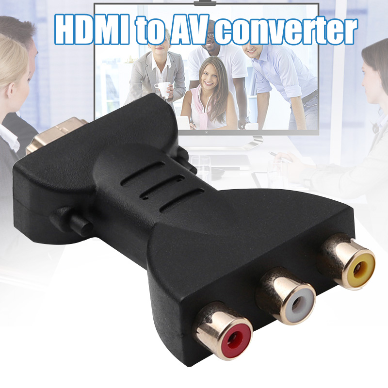 Конвертер HDMI в AV 3 RCA Full – обзор и цена Scart To Hdmi