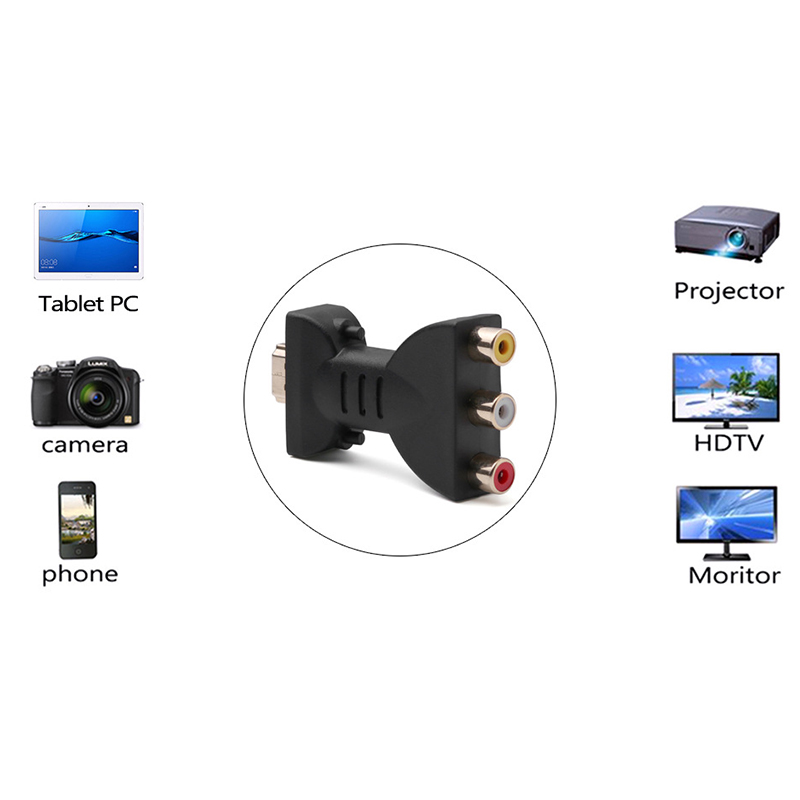 Конвертер HDMI в AV 3 RCA Full – обзор и цена Scart To Hdmi