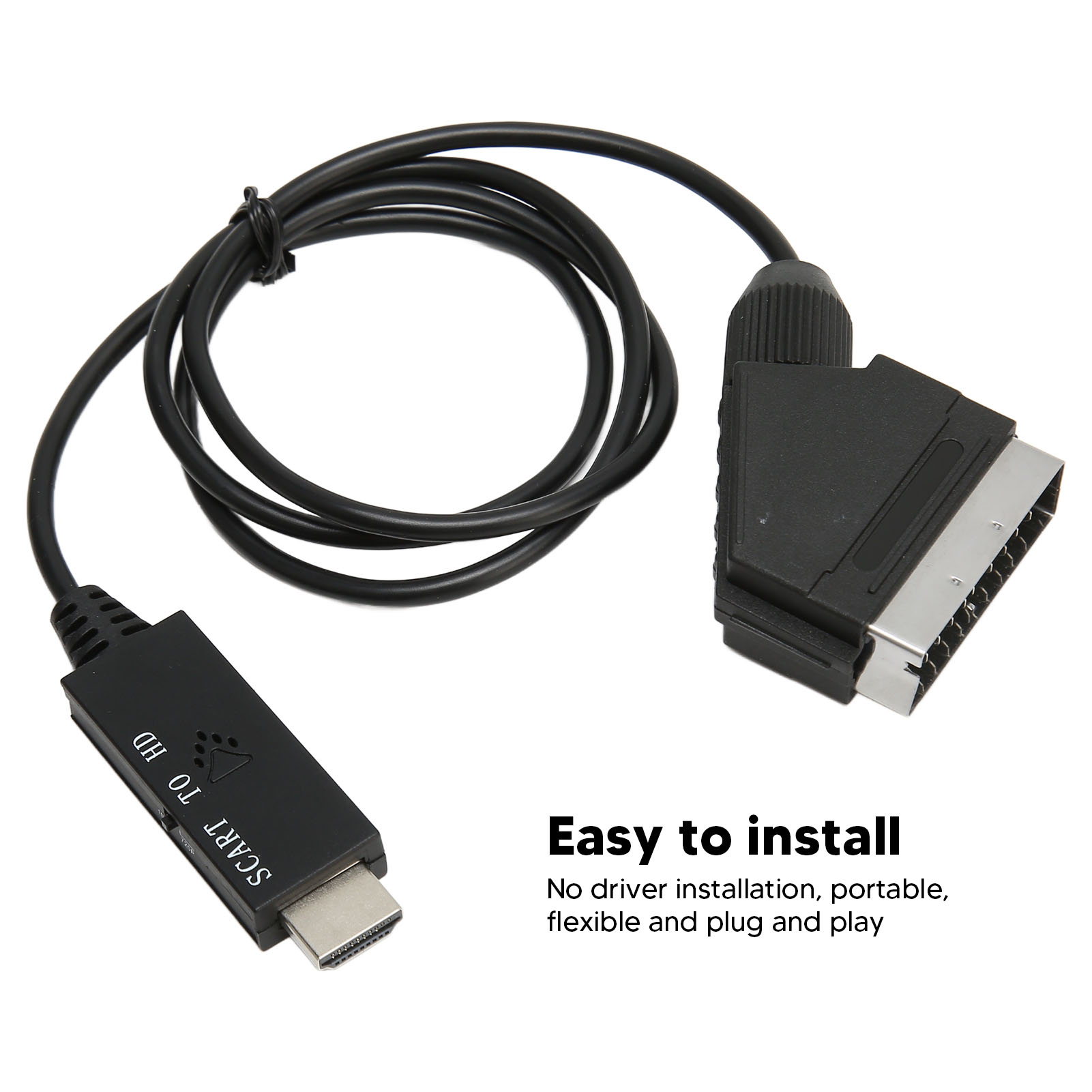 Конвертер SCART в HD-мультимед – обзор и цена Scart To Hdmi
