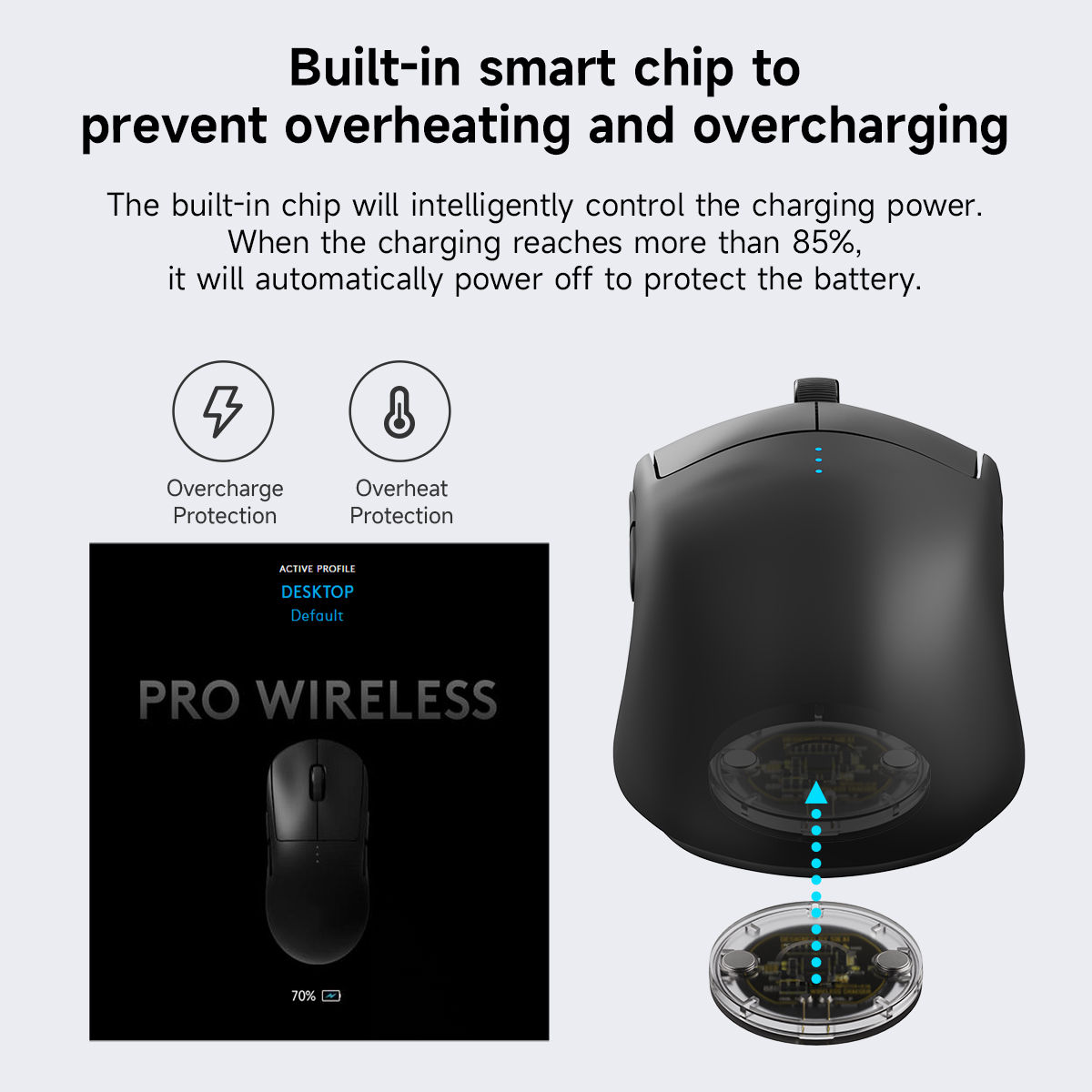 Модуль беспроводной мыши Qi дл – обзор и цена Logitech Mouse G502