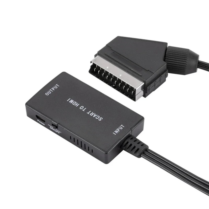 Конвертер SCART в HDMI с кабел – обзор и цена Scart To Hdmi