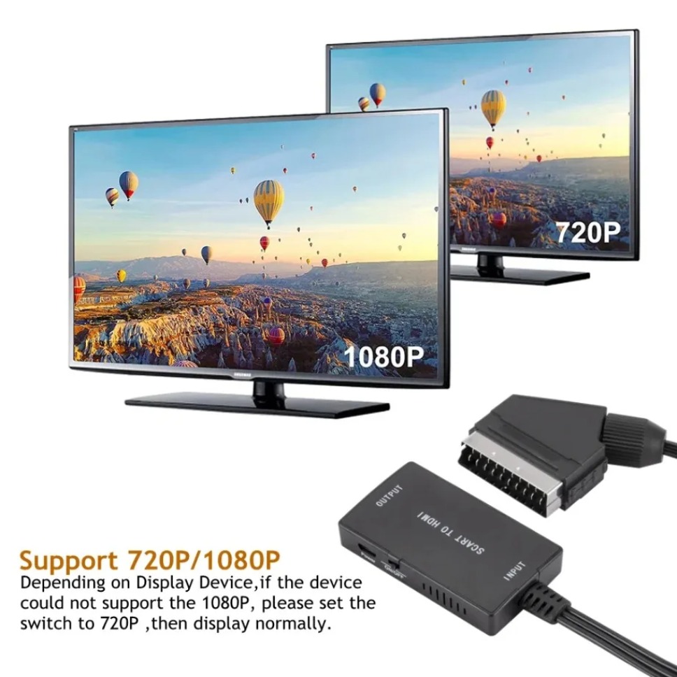 HD1080P Конвертер SCART в HDMI – обзор и цена Scart To Hdmi